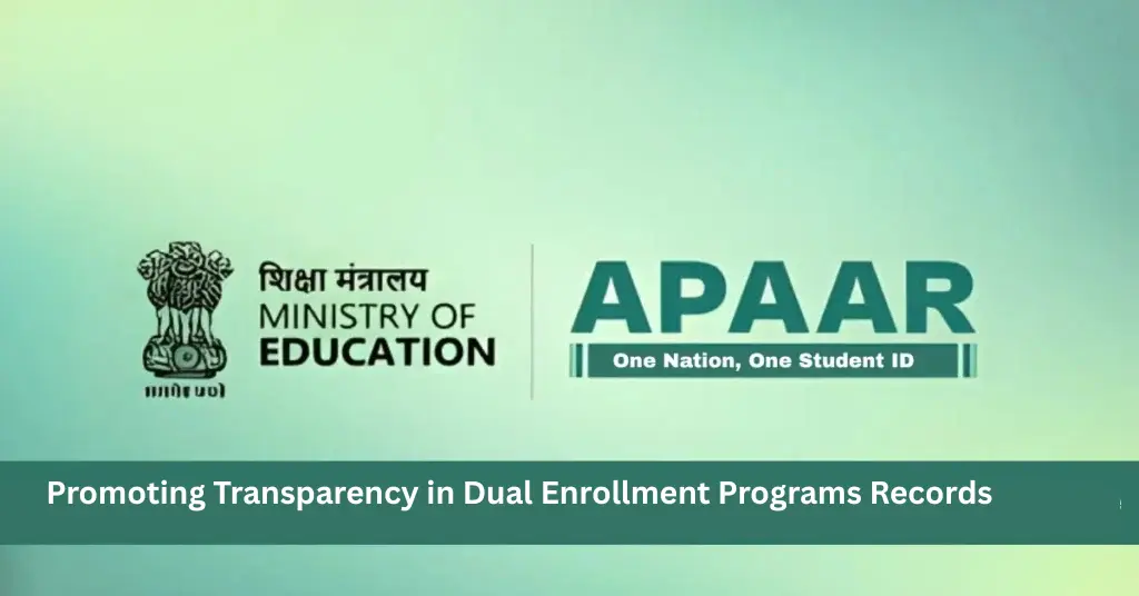 Promoting Transparency in Dual Enrollment Programs Records
